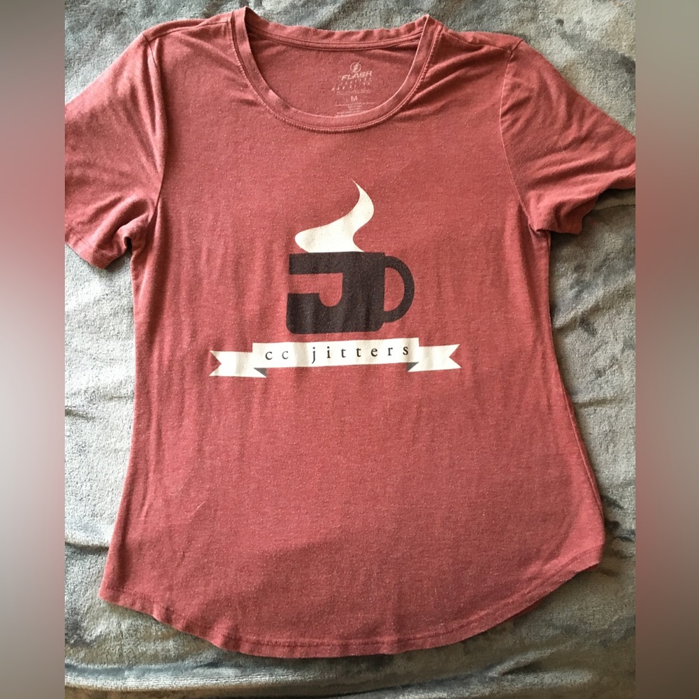 The Flash CC Jitters Womens Graphic Tee